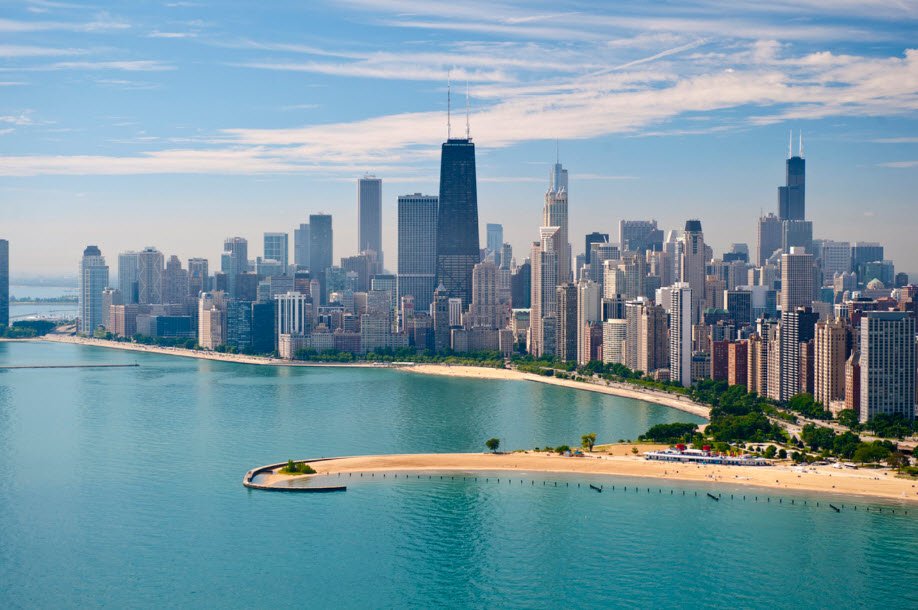 North Avenue Beach, Illinois, USA